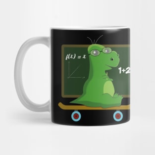 Dinosaur Math Nerd Mug